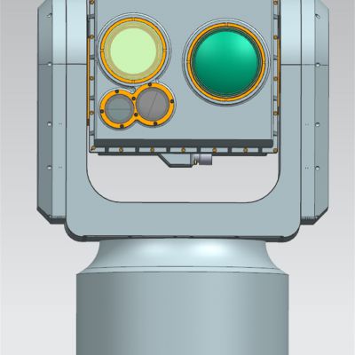 Infrared photoelectric radar wide area monitoring and detection target system