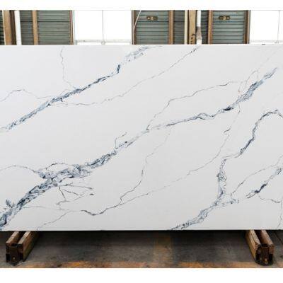 Code：1212，Calacatta artificial stone quartz slab kitchen countertops