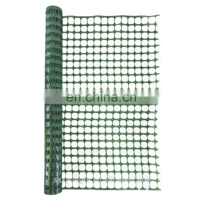 factory high strength hot sale green orange plastic safety fencing mesh for snow