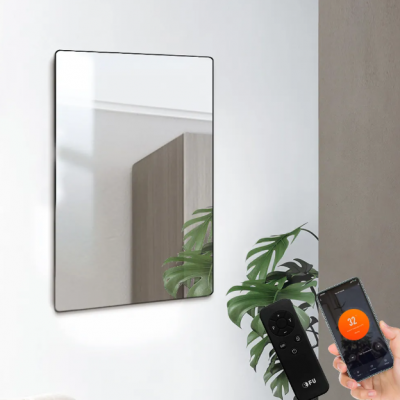 Mirror glass infrared heating panel ir infrarotheizung heater wall panel heater