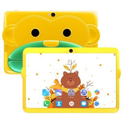 Q8C2 Kids Education Tablet PC 7.0 inch Kids Tablets 2024 Android 2GB+16GB WiFi Tablets with TF Card Slot for Kids