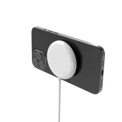 Dropshipping Sucker Wireless Charger Built in Cable Fast Charging for Iphone Samsung Universal Portable Charger Wireless 15W photo-2