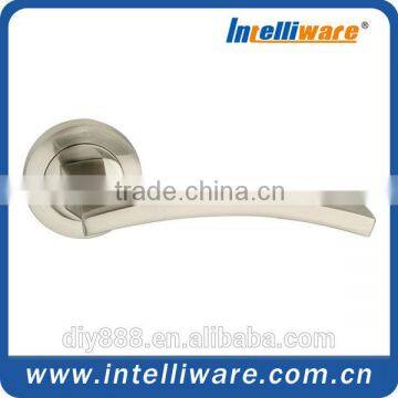 Zinc door handle for wooden sliding door hardware 2K432-BSN