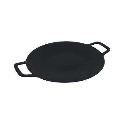 Non-stick Korean Meat Baking Carbon Steel BBQ Grill Plate photo-2