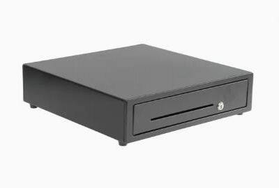 Kleine Metallkassenlade für 3/5 Schecks und 4 Münzen, POS-Terminal