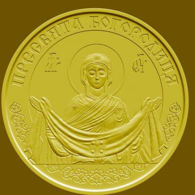 Decorative Customized Coins With Brass/Zinc Alloy Basic Material, Gold Plated/nickel Plated/24K Gold Plated Surface Treatment photo-2