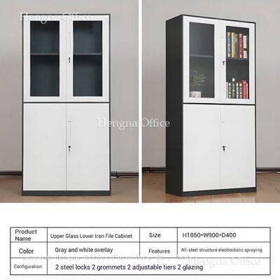 Armoire à dossiers métallique haute capacité pour bureaux d'entreprise. Armoire en acier professionnelle pour bureaux à forte affluence | Durable et facile à nettoyer photo-3