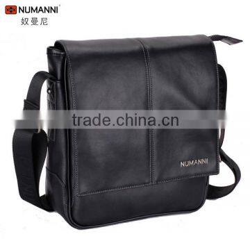2014 new fashion style brand waterproof durable leather satchel backpack