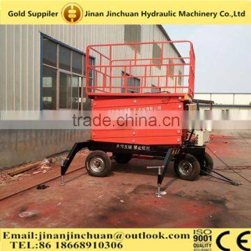 4-16m 300-1000kgs electric motor lift drive / actuation and scissori lift mechanism electric scissor lift tables