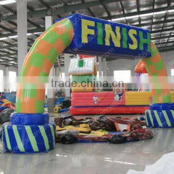 Beautiful arch cheap inflatable arch outdoor entrance arch