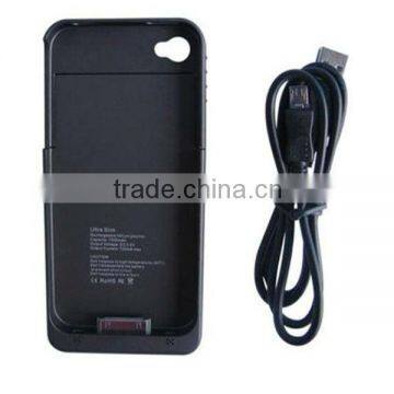 Hot Selling 1900mAh Battery Case For IPhone4 4s