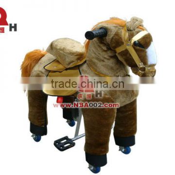 QHKR13 Horse Mechanical Kiddie Ride Without Electricity for Sale