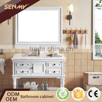 Multifunction White Lacquer Bathroom Vanity