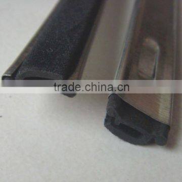 Car Rubber Seal with Flock lining