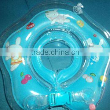 flower shape baby bath neck ring