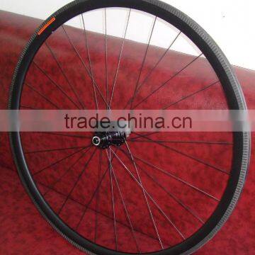 2016 Super light and high stiff carbon tubular road wheel SL-3T