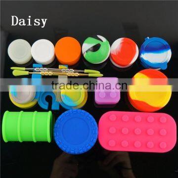 Best Selling Silicone Jars Dab/silicone Container Cosmetic 5ml/ Silicone Customized Bho Oil Container/ Silicone Bho Container photo-2