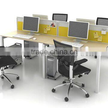 Linear Commercial Office Furniture, Straight Cheap Saving Space Office Desk (SZ-OD145) photo-6