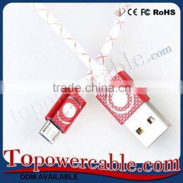 Fluorescent Visible Micro Usb 2.0 Charging Sync Cable 2.0 For Samsung S7 Edge photo-6