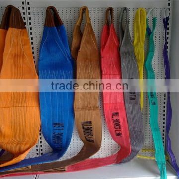 OEM colorful high quality polyester webbing sling, price webbing sling