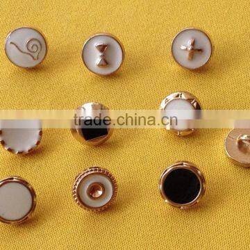 New Arrive Enamelled Metal Shank Button For Sweater Wear --- M1875 photo-2