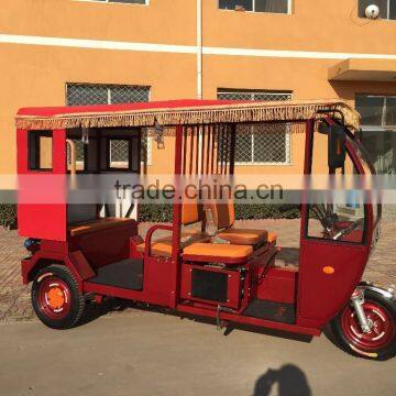 2015 newest CNG 200CC gasoline Bajaj three wheel taxi tricycle for Asian