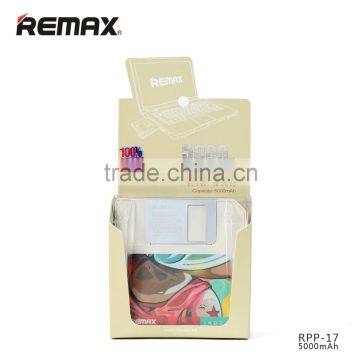 Remax Floppy Dish Design 5000mAh Power Bank For Samsung S5 S6 Universal Portable Charger External Battery For iPhone 6 TB-0387