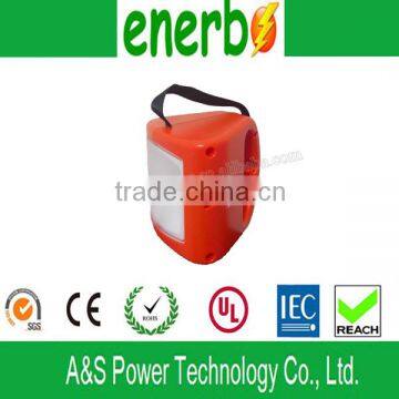 ABS Lamp Body Material and VDE,CE,UL,CCC Certification solar lantern with mobile phone charger