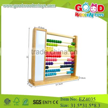 Non toxic, Green wooden toys for children, wooden educational abacus maths learning toys for kids