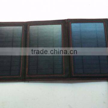 Factory Supply High Efficiency Solar Charger 15W Solar Panel Solar Energy For Phone USB Charger Solar Folding Bag