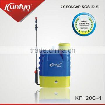 20L farming knapsack Chinese KUNFUN battery sprayer