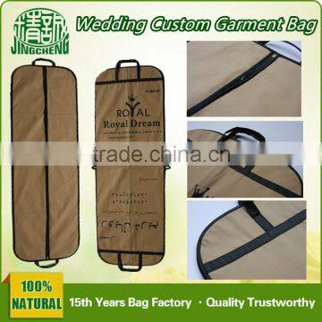 Non Woven Material men Suit & Ladies Dress Garment Bag Cover Wholesale