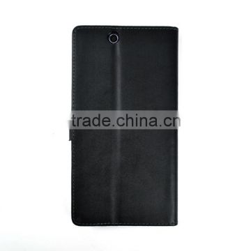 High quality 100 pattern flip leather cover For Sony Xperia Z Ultra XL39h