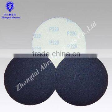 black silicon carbide coated sanding disc