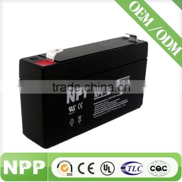 6V 1.3Ah Hot Selling Factory Directly Provide High Quality Agm Battery