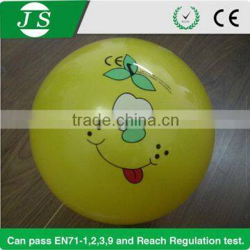 Top level newest cartoon printed plastic ball