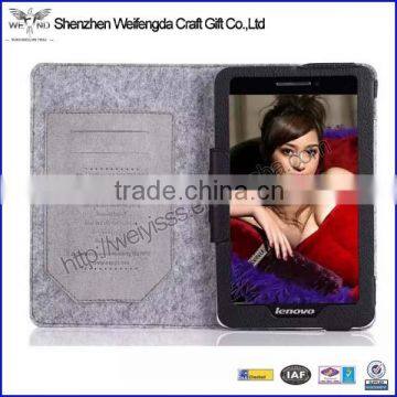 Factory hot sell handmade fashion felt 10 inch tablet case