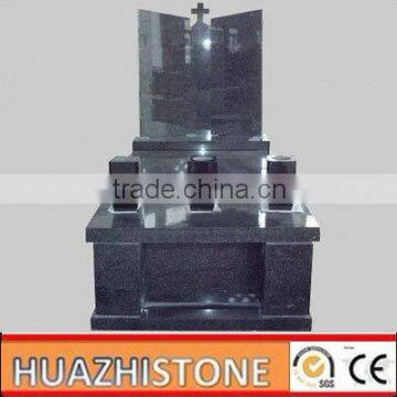 xiamen granite stones for grave with flower pot