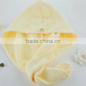 High Quality Quick Dry 100% Cotton Sop up Hair Towel photo-5