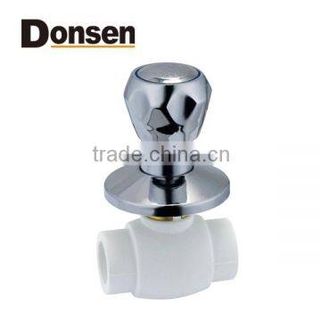 2014 B7 Type Luxurious PP-R Concealed Installation Ball Valve With Brass Ball