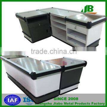 Supermarket Equipment Checkout Counter for Sale JB-004 photo-2