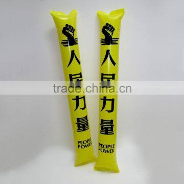 Promotional pe Plastic Cheering Balloon Stick