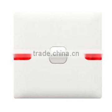 HWS611 1gang double control way wall switch