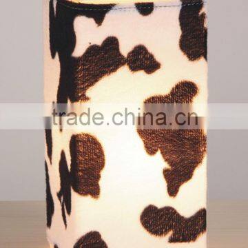 clothes Changeable table lamp Milch cow design fabric desk lamp