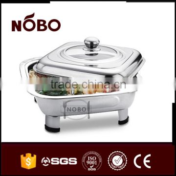 wholesale square shape chafing dish stainless steel