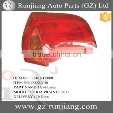 OE:82401/2-1Y0 auto tail lamp for PICANTO 2011