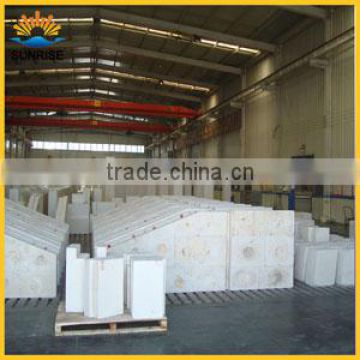 Glass fusing kiln application refractory material fused cast AZS blocks