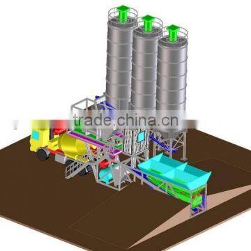 Short production cycle high quality mobile cement mixer for sale YHZS50