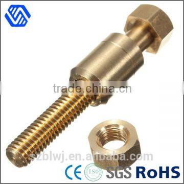 custom made special wheel bolts brass hanger bolt anchor with special nut and hex nut                        
                                                                                Supplier's Choice