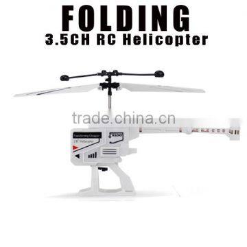 rh-199288 folding metal 3.5CH rc helicopter,Can Keep in Pocket